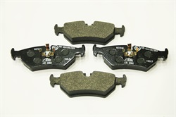 Jaguar bremseklods sæt, bagerste, stelnummer fra 594576 og frem